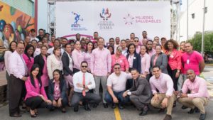 Miembros del Inefi conmemoran el “Día contra cáncer el de mama”