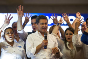 Juan Orlando Hernández (AP Photo/Moises Castillo)