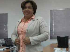 La abogada del Ministerio de la Mujer en la Provincia Hermanas Mirabal, Alicia Ortiz