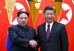 El líder norcoreano Kim Jong Un y el mandatario chino Xi Jinping