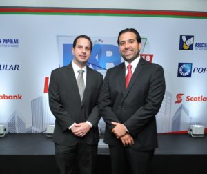 David Martinez y Miguel Mejia Alvarez durante anuncio Expo Inmobilia 2018
