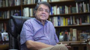 El escritor y expolítico nicaragüense Sergio Ramírez