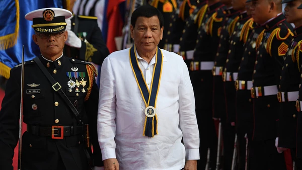 Rodrigo Duterte, presidente de Filipinas amenaza a los narcos